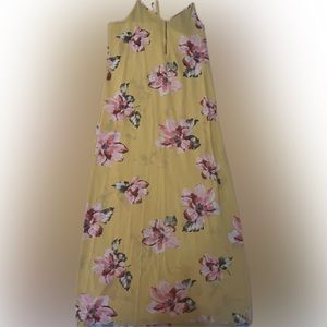 Spaghetti Strap Floral Dress